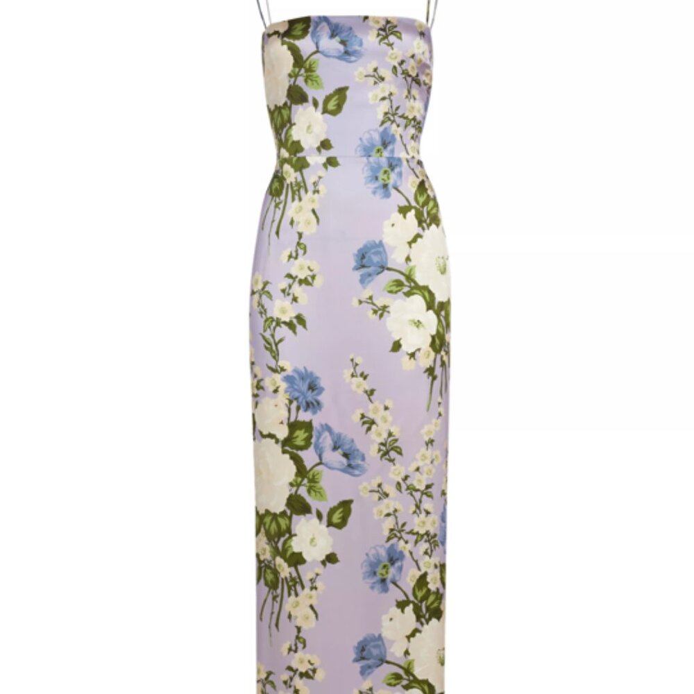Reformation Frankie Floral Slim Slip Dress - Size 2